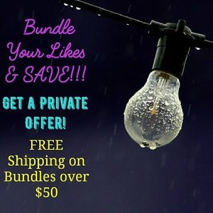 Bundle up all your favorites for a private offer!